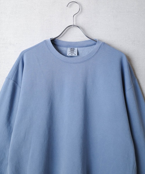 comfort colors(コンフォートカラーズ)の「【COMFORT COLORS】Garment Dyed 6.4oz Lightweight Crewneck Sweatshirt ガーメントダイ 6.4オンス ライトウェイト クルーネック スウェットシャツ【COMFORT-2】(スウェット・メンズ・ブルー/スミクロ/ピンク/アイボリー・LARGE/X-LARGE/MEDIUM/SMALL)」の13枚目の写真