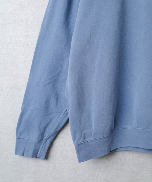 comfort colors(コンフォートカラーズ)の「【COMFORT COLORS】Garment Dyed 6.4oz Lightweight Crewneck Sweatshirt ガーメントダイ 6.4オンス ライトウェイト クルーネック スウェットシャツ【COMFORT-2】(スウェット・メンズ・ブルー/スミクロ/ピンク/アイボリー・LARGE/X-LARGE/MEDIUM/SMALL)」の16枚目の写真