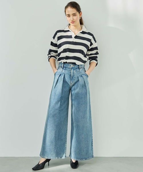 etretokyo✖️edwin タックワイドデニム EDWIN COLLABORATION ITEM -4- │ ETRE TOKYO official online