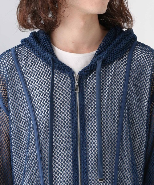 HARE オーバーメッシュZIPパーカー OVERメッシュZIPパーカー(HARE)（パーカー）｜HARE（ハレ）の