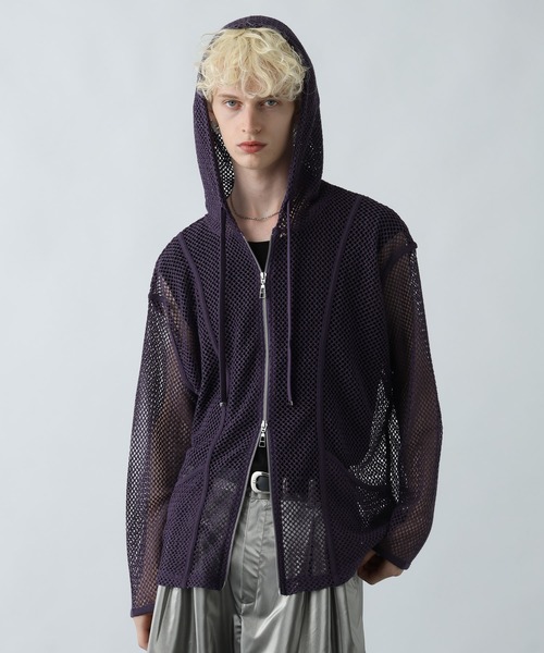 HARE OVERメッシュZIPパーカー OVERメッシュZIPパーカー(HARE)（パーカー）｜HARE（ハレ）の