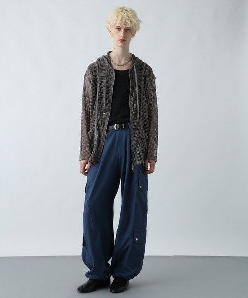 HARE OVERメッシュZIPパーカー OVERメッシュZIPパーカー(HARE)（パーカー）｜HARE（ハレ）の