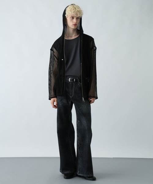 HARE OVERメッシュZIPパーカー OVERメッシュZIPパーカー(HARE)(パーカー)|HARE(ハレ)の