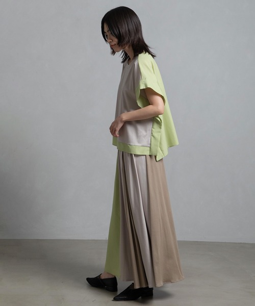 MARECHAL TERRE（マルシャルテル）の「スクエアトップス（Tシャツ/カットソー・レディース・ブラック/ブルー/ホワイト/ライトグレー・MEDIUM）」の16枚目の写真