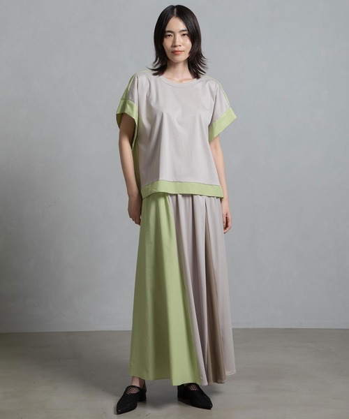 MARECHAL TERRE（マルシャルテル）の「スクエアトップス（Tシャツ/カットソー・レディース・ブラック/ブルー/ホワイト/ライトグレー・MEDIUM）」の17枚目の写真