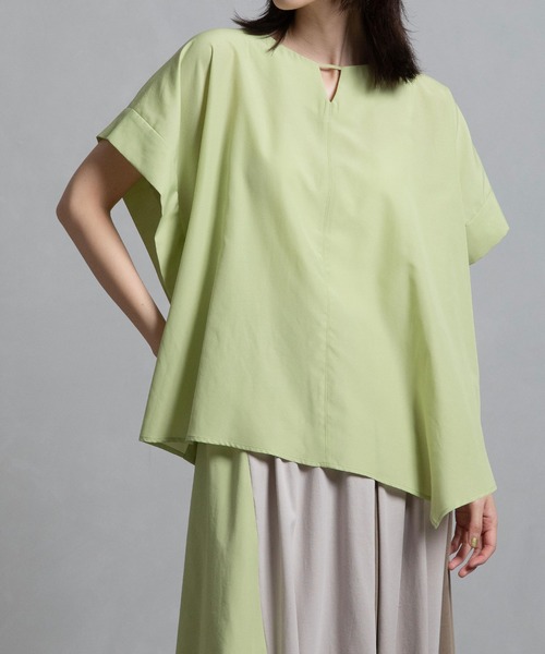 MARECHAL TERRE（マルシャルテル）の「スクエアトップス（Tシャツ/カットソー・レディース・ブラック/ブルー/ホワイト/ライトグレー・MEDIUM）」の18枚目の写真