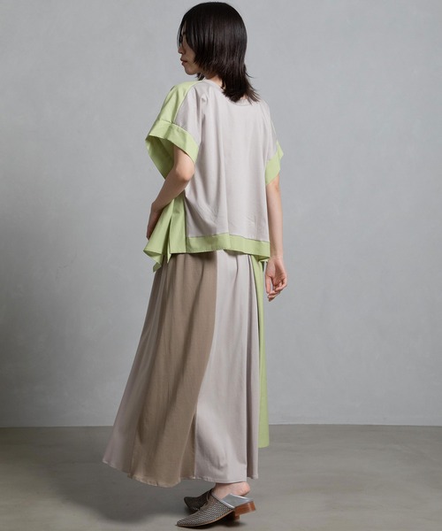 MARECHAL TERRE（マルシャルテル）の「スクエアトップス（Tシャツ/カットソー・レディース・ブラック/ブルー/ホワイト/ライトグレー・MEDIUM）」の21枚目の写真