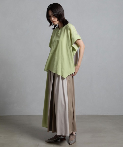 MARECHAL TERRE（マルシャルテル）の「スクエアトップス（Tシャツ/カットソー・レディース・ブラック/ブルー/ホワイト/ライトグレー・MEDIUM）」の22枚目の写真