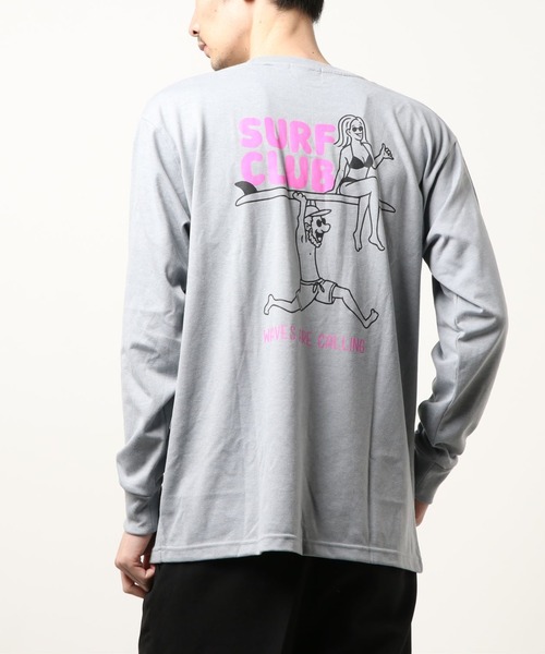 ARCHIVER（アーカイバ）の「【RS】【RDS】サーフプリントロンＴ（Tシャツ/カットソー・メンズ・グレー・LARGE/MEDIUM）」の3枚目の写真