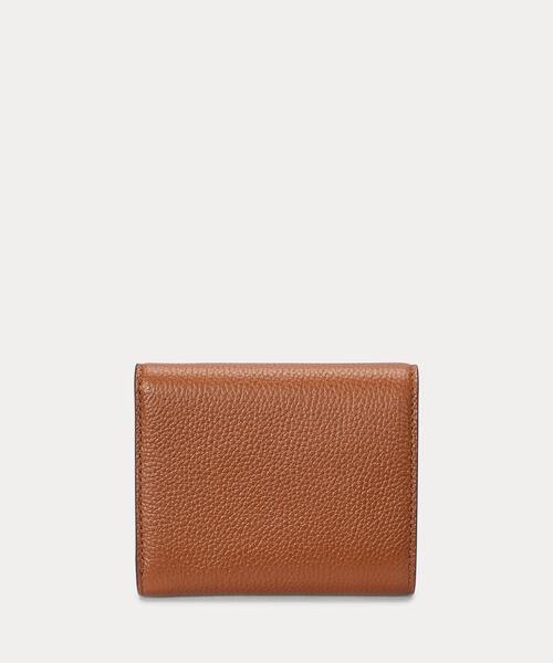 【Ralph Lauren】ペブルド S カメリン フラップ ウォレット ペブルド スモール Cameryn フラップ ウォレット | ラルフ