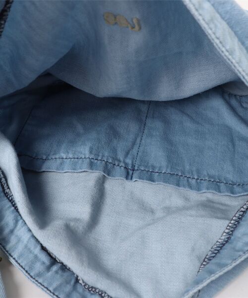 Lee(リー)の「シャーリングバッグ(ショルダーバッグ・レディース・アイボリー/ダークインディゴブルー/ライトインディゴブルー・FREE)」の9枚目の写真