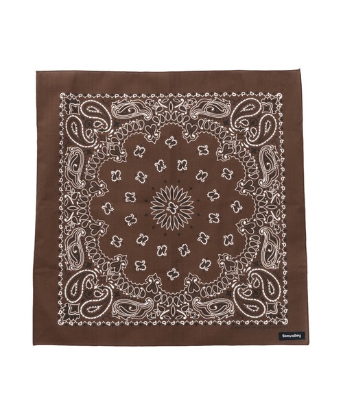 SEA（シー）の「Seavalley バンダナ（ストール/ショール・レディース・グリーン/ピンク/ブラウン/ブルー/ブラック・ONE SIZE）」の2枚目の写真