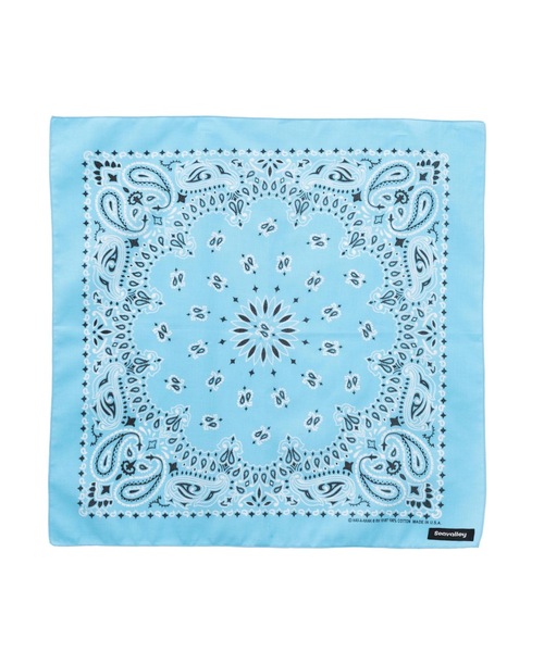 SEA（シー）の「Seavalley バンダナ（ストール/ショール・レディース・グリーン/ピンク/ブラウン/ブルー/ブラック・ONE SIZE）」の4枚目の写真