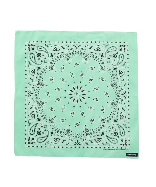 SEA（シー）の「Seavalley バンダナ（ストール/ショール・レディース・グリーン/ピンク/ブラウン/ブルー/ブラック・ONE SIZE）」の3枚目の写真