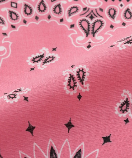 SEA（シー）の「Seavalley バンダナ（ストール/ショール・レディース・グリーン/ピンク/ブラウン/ブルー/ブラック・ONE SIZE）」の7枚目の写真