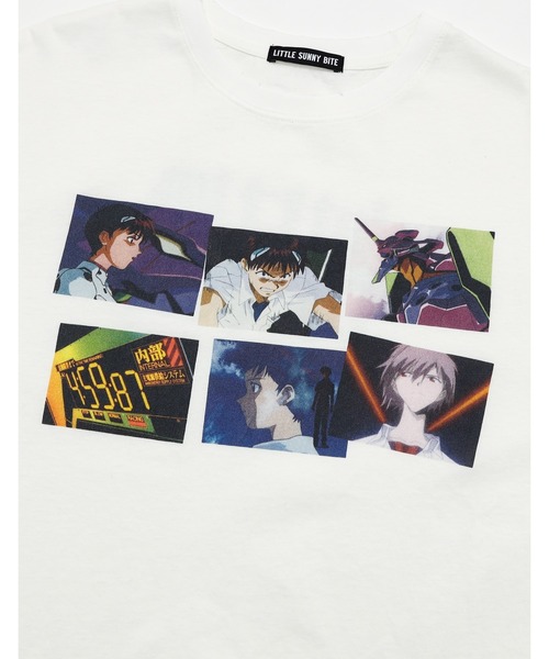 Little sunny bite(リトルサニーバイト)の「/evangelion x little sunny bite / long tee(Tシャツ/カットソー・メンズ・ブラック/ピンク/ホワイト・MEDIUM/SMALL)」の7枚目の写真