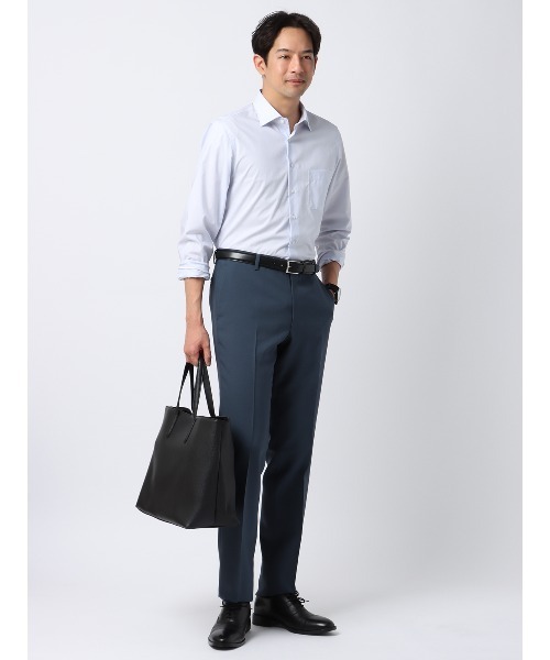 SUIT SQUARE（スーツスクエア）の「涼しい最高パンツ  テーパードパンツ ウォッシャブル ストレッチ NON IRON 接触冷感 RS07（スラックス・メンズ・グレー系/ネイビー系/ブルー系・3L(88cm)/4L(91cm)/5L(94cm)/S(76cm)/3S(70cm)/SS(73cm)/M(79cm)/L(82cm)/LL(85cm)）」の12枚目の写真