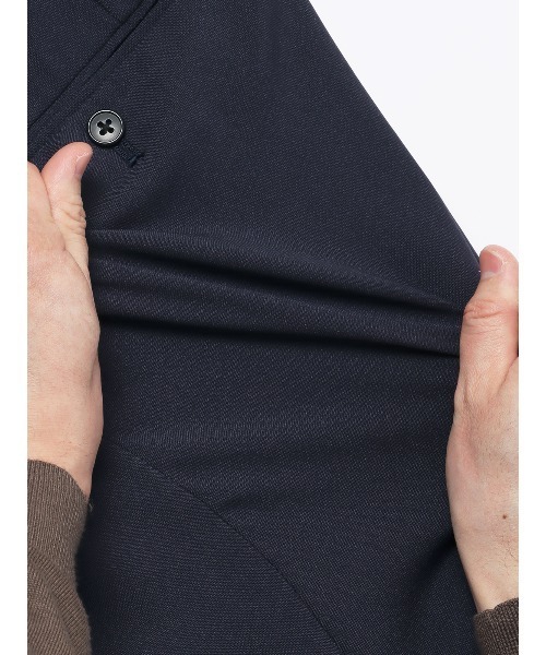 SUIT SQUARE（スーツスクエア）の「涼しい最高パンツ  テーパードパンツ ウォッシャブル ストレッチ NON IRON 接触冷感 RS07（スラックス・メンズ・グレー系/ネイビー系/ブルー系・3L(88cm)/4L(91cm)/5L(94cm)/S(76cm)/3S(70cm)/SS(73cm)/M(79cm)/L(82cm)/LL(85cm)）」の19枚目の写真