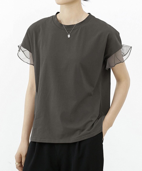 新品 黒ティシャツ ティシャツ レディース トップス カットソー 黒 半袖 夏服 Sawa a la mode レディース トップス カットソー Tシャツ
