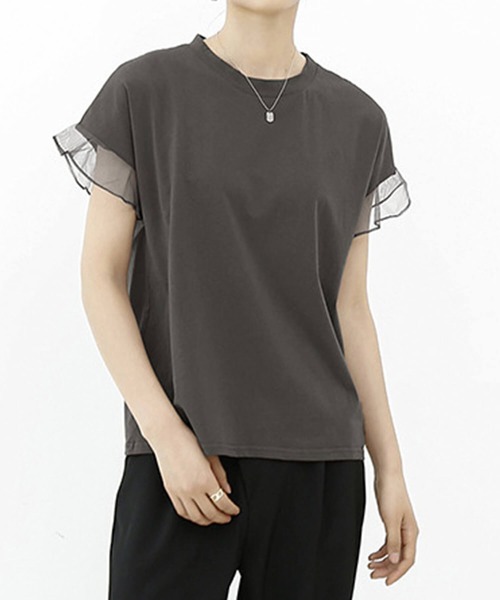 セール】Tシャツ シャツ レディース 夏 春 半袖 カットソー