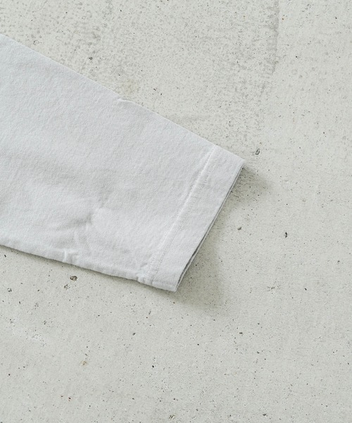 quadro（クオドロ）の「ドライ度詰天竺7分袖ヘンリーネックプルオーバー（Tシャツ/カットソー・レディース・オフホワイト/グレー/ダークネイビー・FREE）」の14枚目の写真