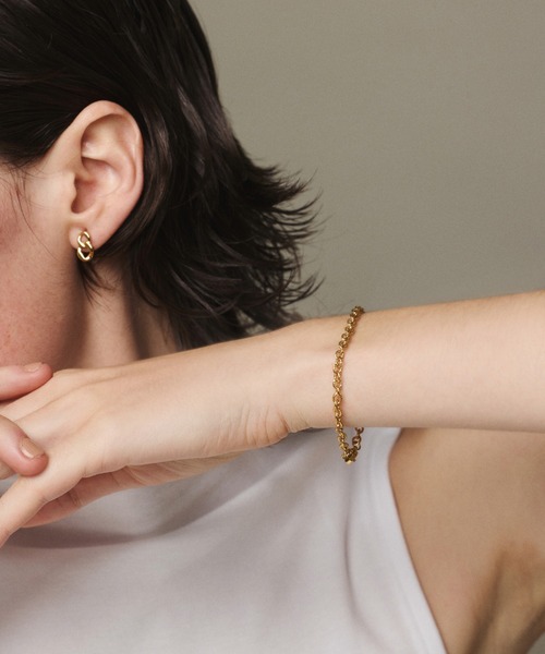 CENE（セネ）の「【CENE】セネ/トルクチェーンブレスレット（ブレスレット・レディース・ゴールド/シルバー・FREE）」の4枚目の写真