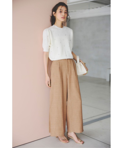 &. NOSTALGIA(アンドドットノスタルジア)の「ワンハンドルトートバッグ(ハンドバッグ・レディース・ブラック/アイボリー/シルバー・FREE)」の4枚目の写真