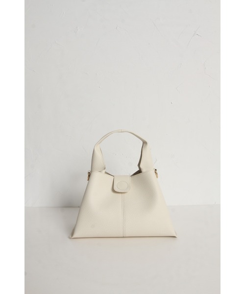 &. NOSTALGIA(アンドドットノスタルジア)の「ワンハンドルトートバッグ(ハンドバッグ・レディース・ブラック/アイボリー/シルバー・FREE)」の5枚目の写真