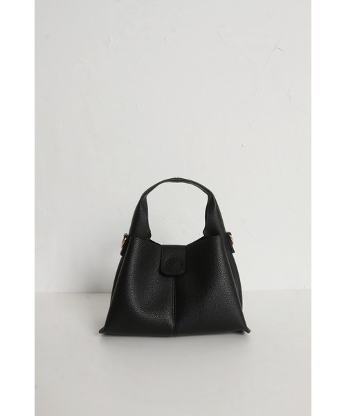 &. NOSTALGIA(アンドドットノスタルジア)の「ワンハンドルトートバッグ(ハンドバッグ・レディース・ブラック/アイボリー/シルバー・FREE)」の6枚目の写真