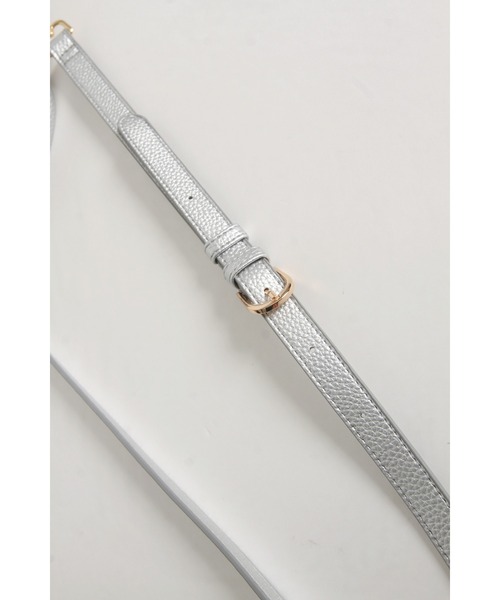 &. NOSTALGIA(アンドドットノスタルジア)の「ワンハンドルトートバッグ(ハンドバッグ・レディース・ブラック/アイボリー/シルバー・FREE)」の15枚目の写真