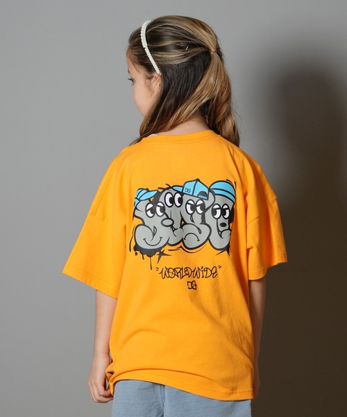 DC/ディーシー 25 KD CREW SS キッズ Tシャツ YST252507（Tシャツ 