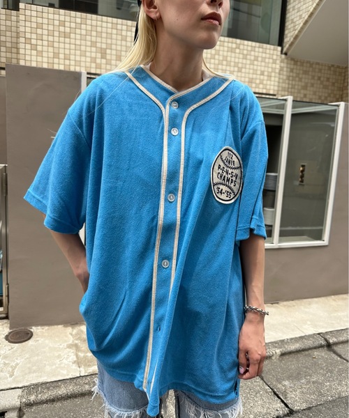HOUSTON / PILE BB SHIRT / 41231（シャツ/ブラウス）｜HOUSTON