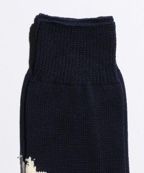ROSTER SOX（ロスターソックス）の「＜ROSTER SOX＞ STAR EC/ソックス（ソックス/靴下・メンズ・ホワイト/ネイビー・ONE）」の3枚目の写真