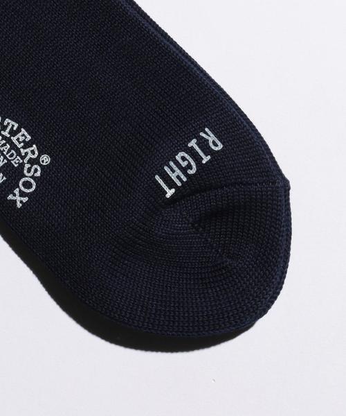 ROSTER SOX（ロスターソックス）の「＜ROSTER SOX＞ STAR EC/ソックス（ソックス/靴下・メンズ・ホワイト/ネイビー・ONE）」の5枚目の写真