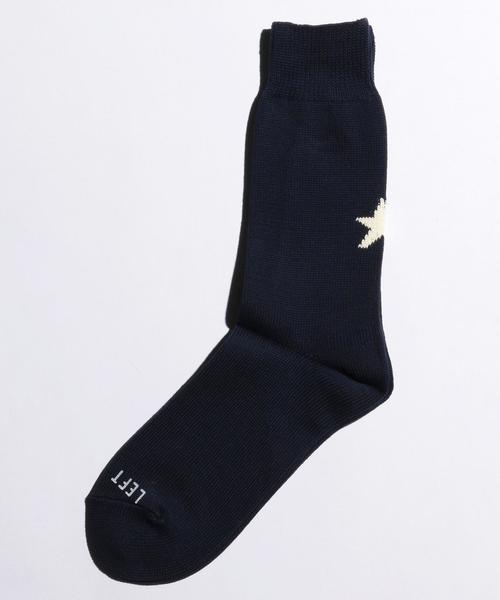ROSTER SOX（ロスターソックス）の「＜ROSTER SOX＞ STAR EC/ソックス（ソックス/靴下・メンズ・ホワイト/ネイビー・ONE）」の6枚目の写真