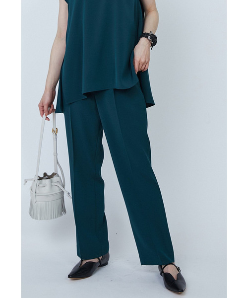 1er Arrondissement（プルミエアロンディスモン）の「バックサテンジョーゼットパンツ（その他パンツ・レディース・ブラック系その他3/グリーン系その他4・36/38）」の19枚目の写真