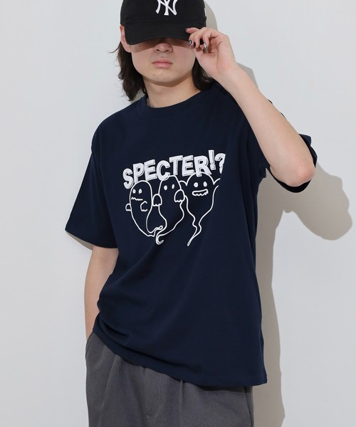 FUNALIVE(ファンアライブ)の「抗菌加工 ロゴプリントTシャツ(Tシャツ/カットソー・レディース・オフホワイト/ネイビー系/オリーブ/ブラック/ホワイト系/パープル/ブルー系/キナリ/ネイビー/ブラック系/ホワイト/ライトグリーン・M/L/LL/3L/S)」の10枚目の写真