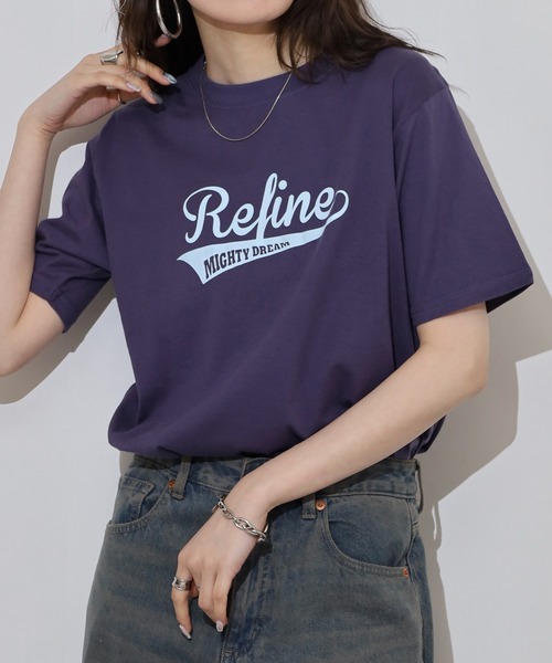FUNALIVE(ファンアライブ)の「抗菌加工 ロゴプリントTシャツ(Tシャツ/カットソー・レディース・オフホワイト/ネイビー系/オリーブ/ブラック/ホワイト系/パープル/ブルー系/キナリ/ネイビー/ブラック系/ホワイト/ライトグリーン・M/L/LL/3L/S)」の12枚目の写真