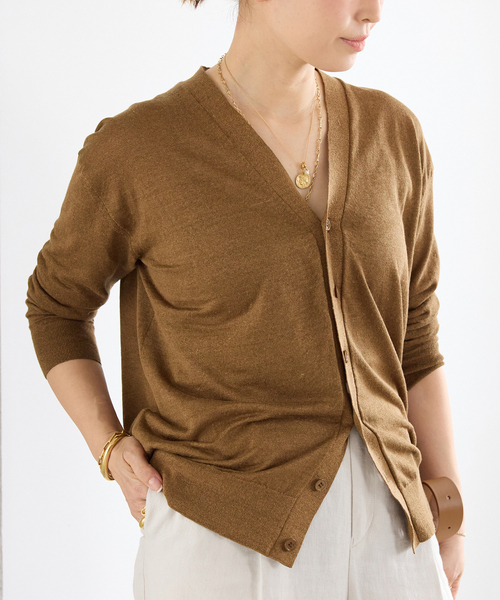 Deuxieme Classe BRONZER RICH カーディガン 即完売 Deuxieme Classe BRONZER RICH カーディガン