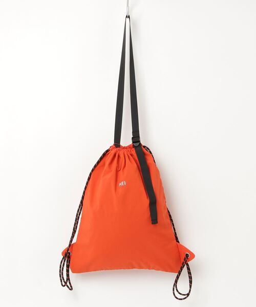 MEI ALP. リュック・バックパック オレンジ/グレー　新品 HeM＞リンク シンプルシルエット バックパック／ｵﾚﾝｼﾞ | ANA