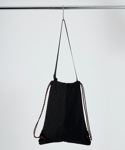 MEI（メイ）の「【MEI / メイ 】KNAP SACK / ナップサック DRAW NAPSACK（バックパック/リュック・メンズ・ブラック/ライトグレー/ベージュ/オレンジ・FREE）」の11枚目の写真