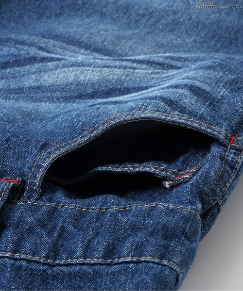 BREEZE（ブリーズ）の「TOMICA×BREEZE デニムオーバーオール（サロペット/オーバーオール・キッズ・インディゴブルー・90/100/110/120）」の3枚目の写真