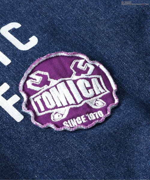 BREEZE（ブリーズ）の「TOMICA×BREEZE デニムオーバーオール（サロペット/オーバーオール・キッズ・インディゴブルー・90/100/110/120）」の13枚目の写真