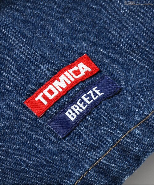 BREEZE（ブリーズ）の「TOMICA×BREEZE デニムオーバーオール（サロペット/オーバーオール・キッズ・インディゴブルー・90/100/110/120）」の21枚目の写真