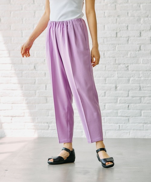 FOUND GOOD（ファウンドグッド）の「ウエストギャザーテーパーP（その他パンツ・レディース・アイボリー/ブラック/パープル系5/グレー系8/グリーン系5・L/M/S）」の20枚目の写真