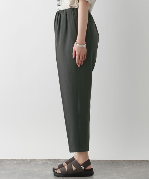 FOUND GOOD（ファウンドグッド）の「ウエストギャザーテーパーP（その他パンツ・レディース・アイボリー/ブラック/パープル系5/グレー系8/グリーン系5・L/M/S）」の16枚目の写真