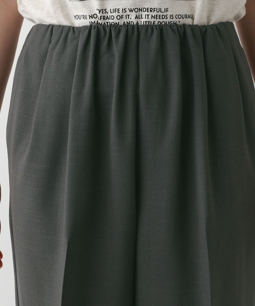 FOUND GOOD（ファウンドグッド）の「ウエストギャザーテーパーP（その他パンツ・レディース・アイボリー/ブラック/パープル系5/グレー系8/グリーン系5・L/M/S）」の14枚目の写真