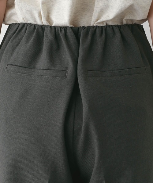 FOUND GOOD（ファウンドグッド）の「ウエストギャザーテーパーP（その他パンツ・レディース・アイボリー/ブラック/パープル系5/グレー系8/グリーン系5・L/M/S）」の11枚目の写真