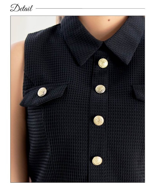 国内発送【DKNY】襟付きボタンドレス KNE0027 | DRESS GALLERY BOX
