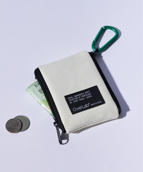 OverLab(オーバーラボ)の「「OverLab/オーバーラボ」デュアルウォレット マルチケース(コインケース・レディース・オフホワイト・FREE)」の2枚目の写真